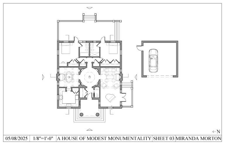 A House of Modest Monumentality 04 ahouseof page 04 floor plan