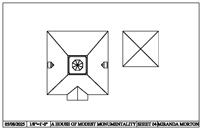 A House of Modest Monumentality 04 ahouseof page 05 roof plan