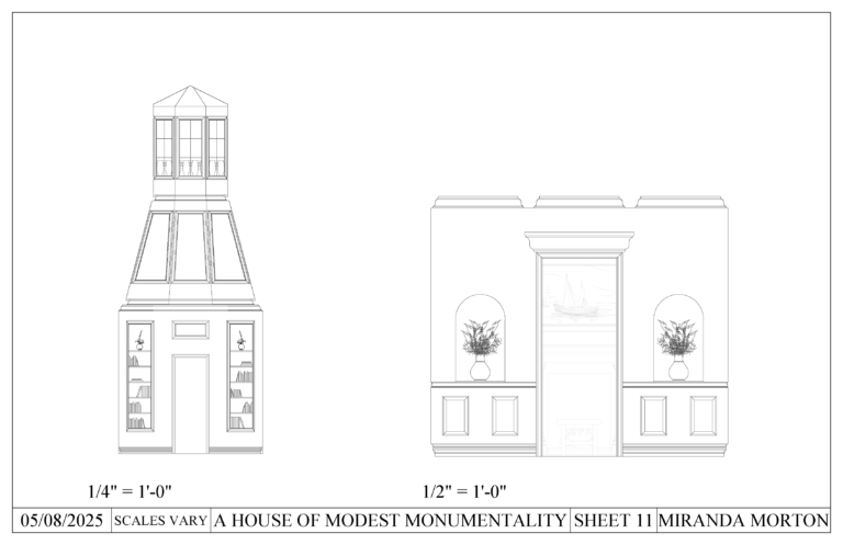 A House of Modest Monumentality 04 ahouseof page 12 interior elevations
