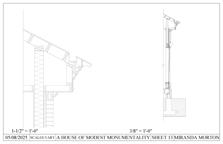 A House of Modest Monumentality 04 ahouseof page 14 wall section