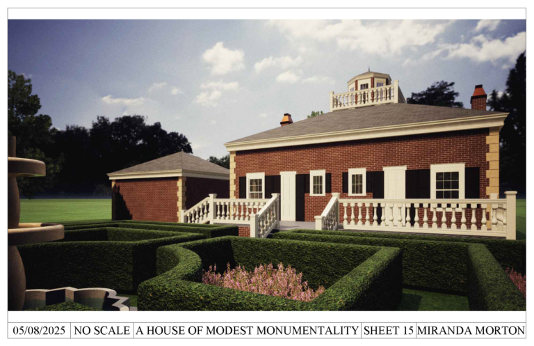 A House of Modest Monumentality 04 ahouseof page 16 back rendering